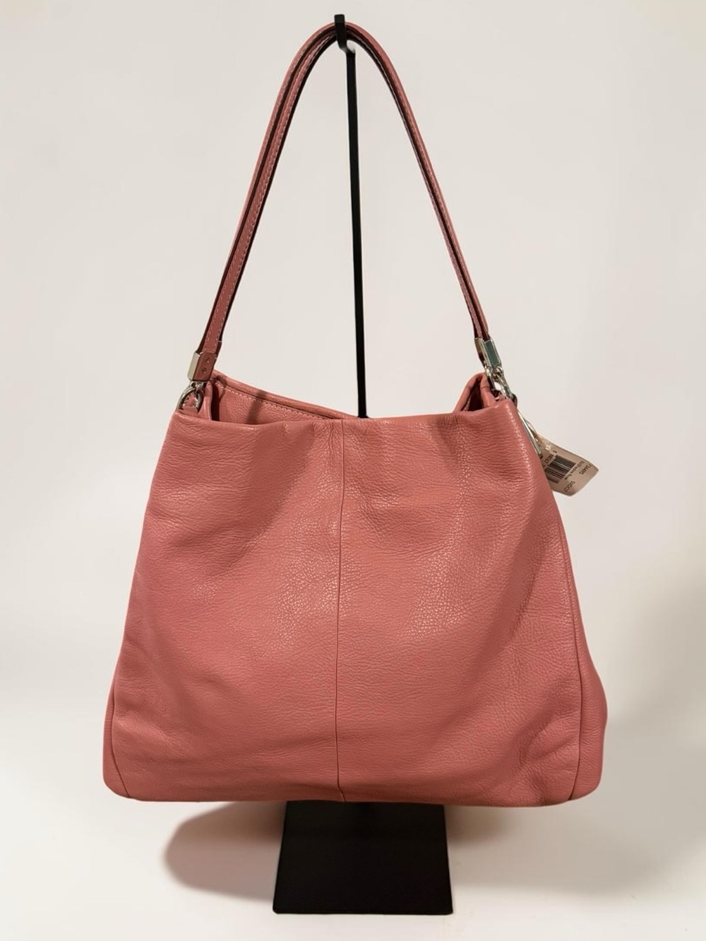 COACH Phoebe Pebbled Leather Shoulder Hand Bag Shadow Rose Pink NWT F34495 - Picture 12 of 16
